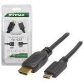 CABO HDMI MYMAX WMHDM/MM12-M MINI HDMI + HDMI AUDIO/VIDEO VE